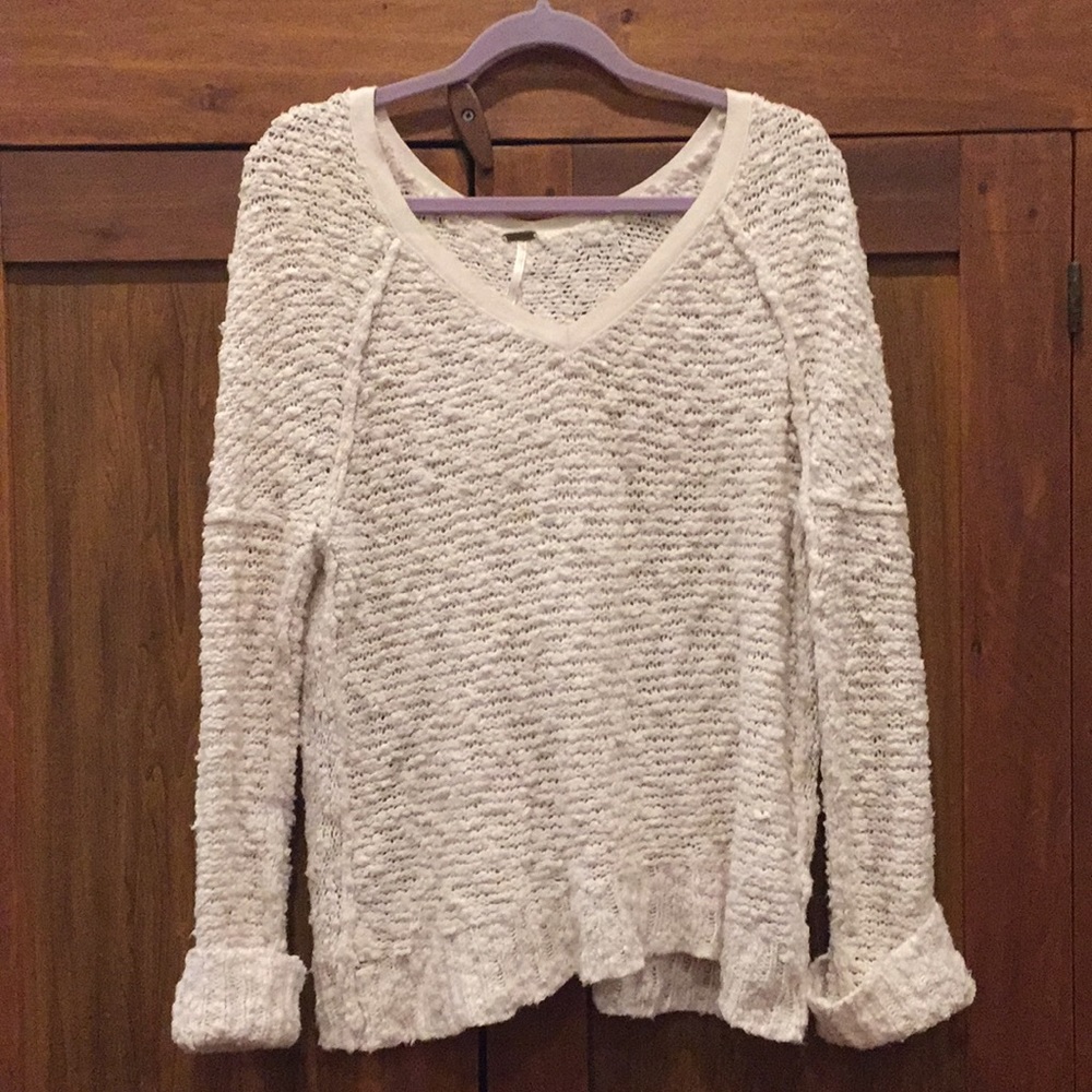 Free People Off White Sweater